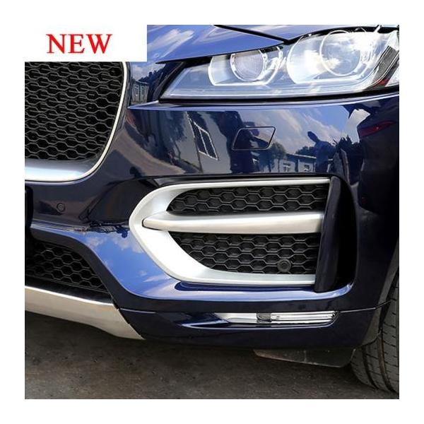 WK[ F-PACE Fy[X R-X|[cX761 2016 2017 ABS tgtHOCgv Iׂ2oG[V Matte chromeEGloss black AL-DD-5575 AL