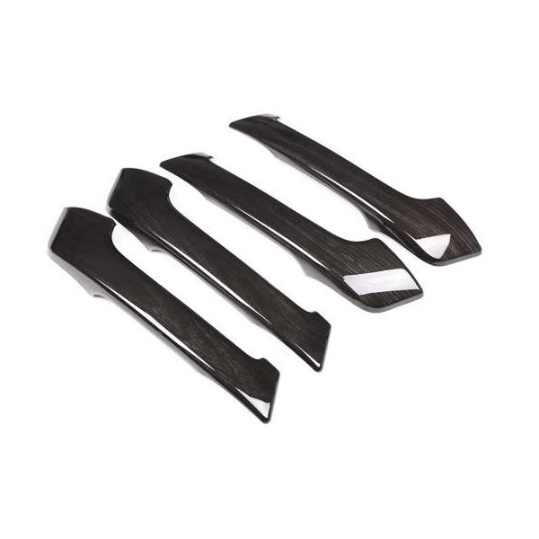 4�s�[�X �u���b�N �A�b�V�� �E�b�h ABS �C���e���A �g���^ �����h �N���[�U�[ �v���h �h�A�n���h�� FJ150 150 2010- 2018 Black ash wood AL-DD-5918 AL