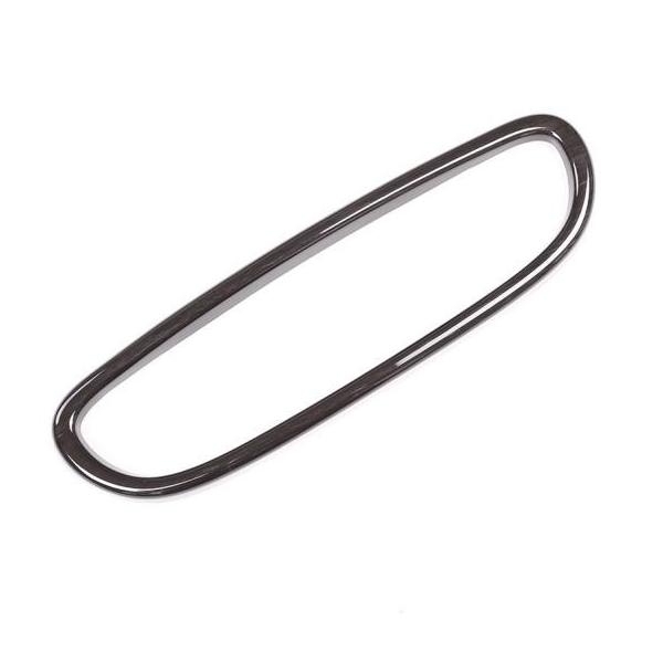 �u���b�N �A�b�V�� �� �C���e���A�o�b�N�~���[�t���[���g���� BMW X1 F48 2016-2018 1 �V���[�Y F20 2011-2015 Black ash wood AL-DD-6391 AL