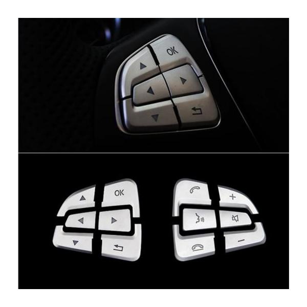 �X�e�A�����O�z�C�[�� �{�^���X�p���R�[���f�R���[�V�����X�e�b�J�[ �����Z�f�X�x���c CLA C117 GLA X156 �C���e���A �f�J�[�� 12 Pieces AL-DD-7215 AL