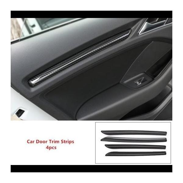Z^[R\[MAVtgt[  J[{ AEfB A3 8V 2014-18 ABS GARRZgpl  Car Door Strips AL-DD-7305 AL