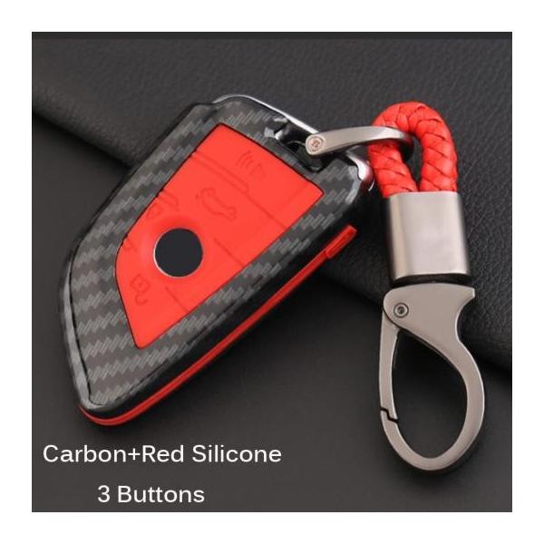 �S�ʕی� �L�[ �J�o�[ �n�[�h �V�F�� �P�[�X �o�b�O �t�H�u �K�p: BMW F05 F10 F16 F20 F30 F48 Z4 X1 X4 X5 X6 X7 ABS-BLACK�`Carbon-Blue AL-EE-2958 AL