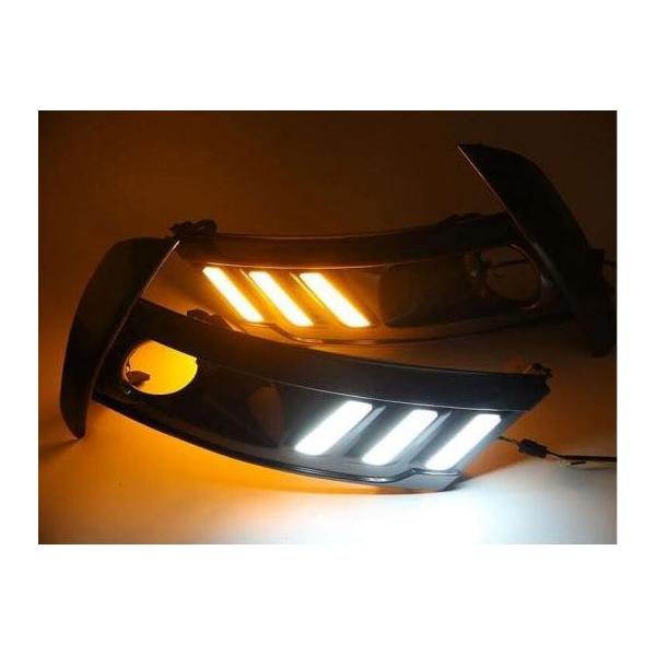Kp: g^ J[ 2017 2018 tHOv Jo[ LED fC^C jO Cg 12V ABS DRL CG[ zCg CG[ AL-FF-0867 AL