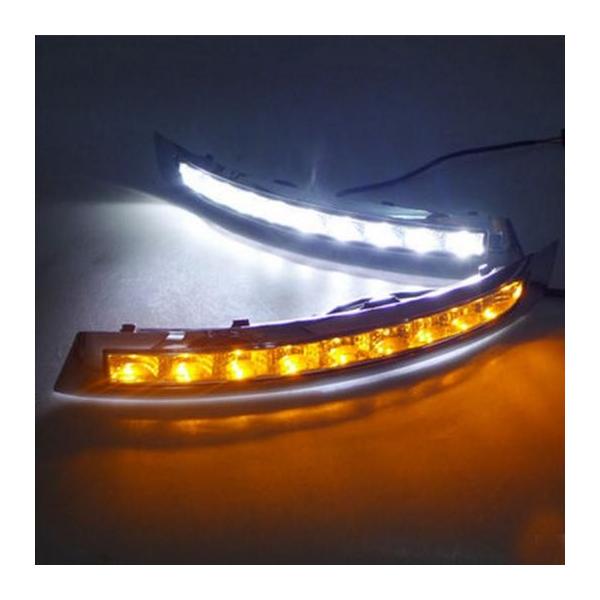 2s[X LED 12V fC^C jO Cg DRL Kp: {{ XC90 2007-2013 ABS tHOv Jo[ zCg CG[ AL-FF-1328 AL