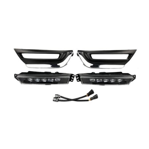 LED DRL fC^C jO Cg tHOv P[X Kp: z_ CR-V CRV 2017 2018 ^[ CG[ VOi X^C ^Cv001 AL-FF-1707 AL