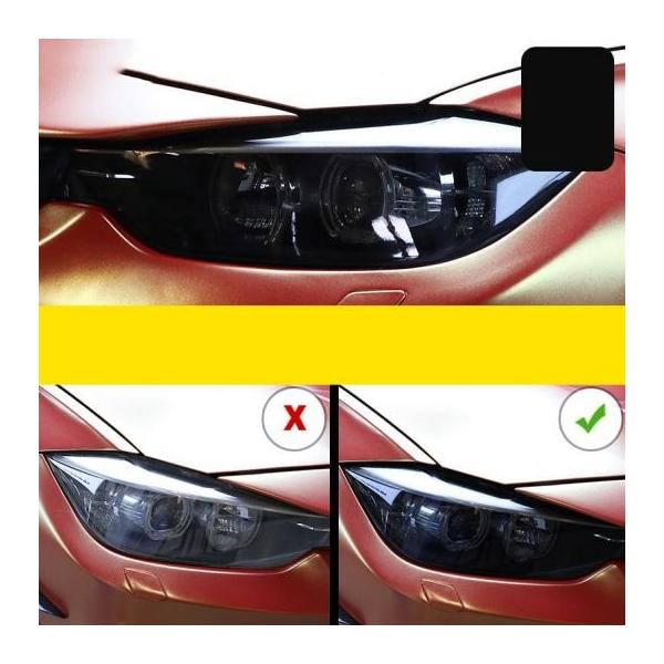 TPU �g�����X�y�A�����g �u���b�N �w�b�h���C�g �t�B���� �K�p: BMW X1 X2 X3 X4 X5 X6 X7 F25 F26 F48 F15 X1 F48 2015-2021�`X7 G07 2019-2020 AL-FF-4744 AL