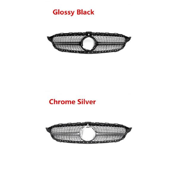 W205 �O���� �t�����g �K�p: �����Z�f�X �x���c W205 C �N���X C250 C300 C400 C43 AMG 2019 + �J���� �z�[�� �u���b�N�E�V���o�[ AL-II-3963 AL