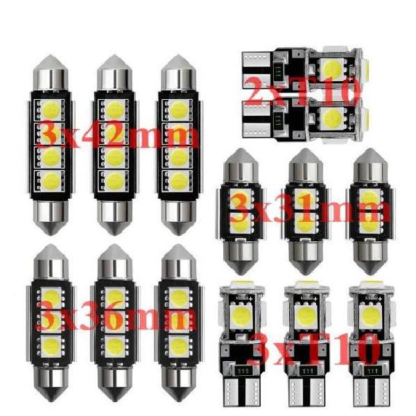 ԗp  LED Cg Lbg Kp: ZfX W163 W164 W166 W251 W221 W220 R129 R230 W230 G[t[ CAN-BUS T10 14s[X zCg AL-JJ-2579 AL