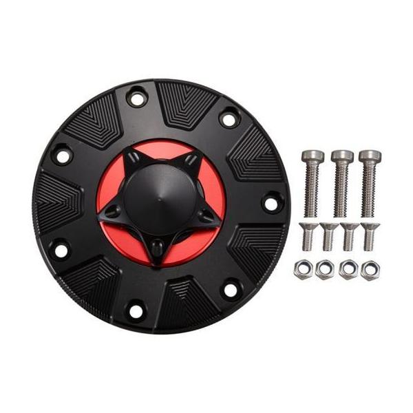 �K�X �t���[�G�� �^���N �J�o�[ �K�p: �J���T�L ZZR400 ZZR600 ZZR1100 1993-2006 �o�C�N �A�N�Z�T���[ CNC �A���~�j�E�� �I�C�� �u���b�N AL-JJ-5786 AL