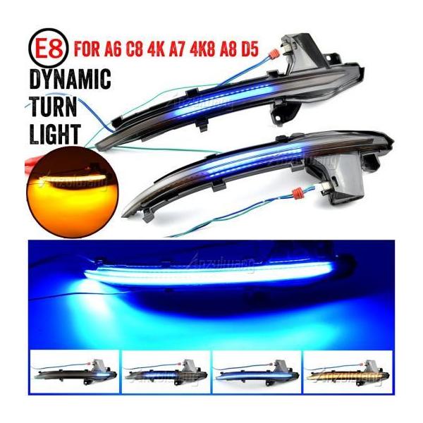 Kp: AEfB/AUDI A6 C8 4K A7 4K8 A8 D5 2018 2019 _Ci~bN ^[VOiCg LED TCh obN~[ CG[ u[ AL-JJ-6774 AL