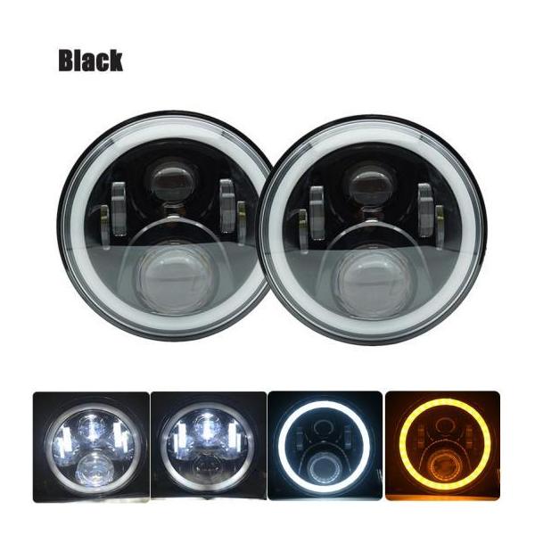 1�y�A �����j���O ���C�g 75W LED H4 7�C���` �G���W�F���A�C H4 LED �w�b�h���C�g �K�p: ���[�_/LADA �j�[���@ 2�s�[�X �u���b�N 60W AL-KK-2506 AL