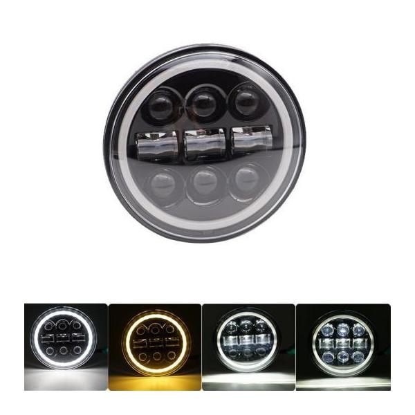 5.75C` I[goC vWFN^[ LED wbhCg CJO zCg DRL GWF AC wbhv 1×45W ubN AL-KK-2544 2 AL