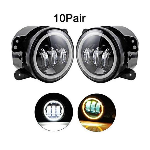 10PAIR 4C` Eh tHO v Kp: W[v/JEEP O[ JK TJ LJ LED tHOCg 30W n 10yA tHOCg AL-KK-2812 AL