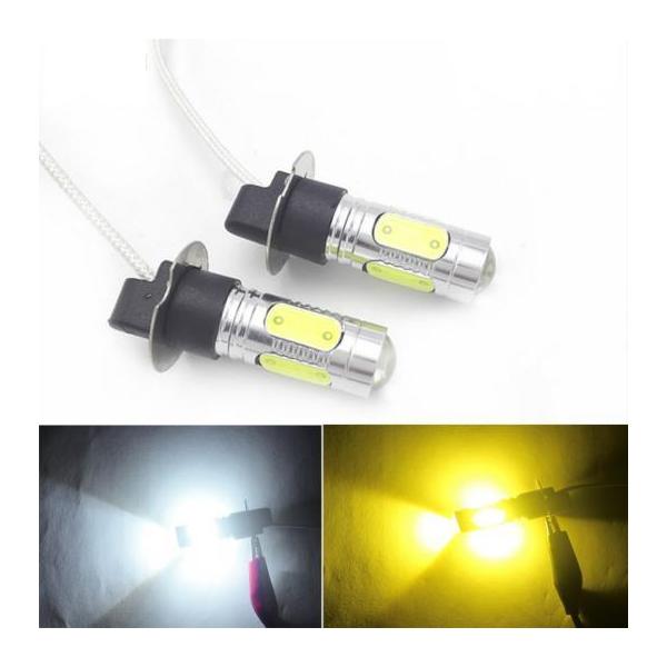 2s[X H3 LED ou COB 7.5W LED tHOCg DRL nC p[ I[g tHOv zCg CG[ zCgECG[ H3 AL-KK-6880 AL