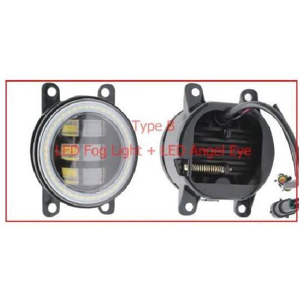 2�s�[�X LED �G���W�F���A�C DRL �K�p: �z���_ WR-V LED �t�H�O LED DRL�ELED�t�H�O���C�g�̂� �G���W�F���A�C�Ȃ� AL-KK-8164 AL