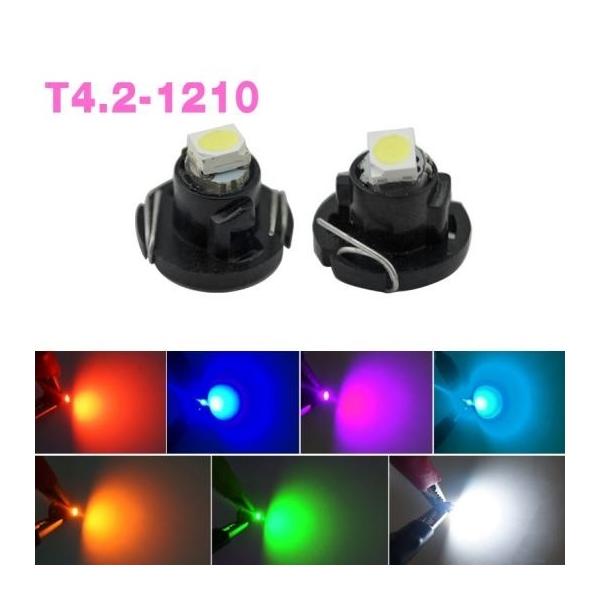 2�s�[�X DC12V T4.2 1SMD 1210 1LED 3528 LED �_�b�V���{�[�h ���[�^�[ �p�l�� LED ���C�g �o���u �z���C�g�`�N���X�^���u���[ AL-LL-6559 AL