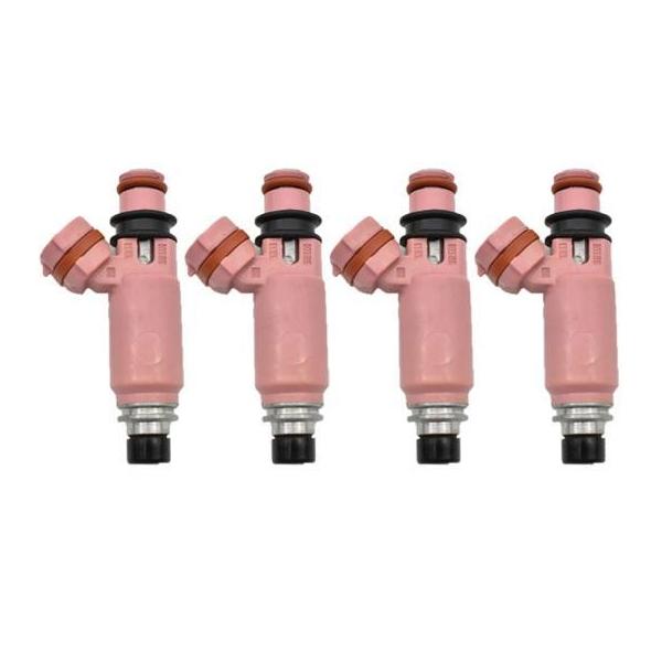 4ピース フューエル インジェクター ピンク 16611-AA370 16611-AA510