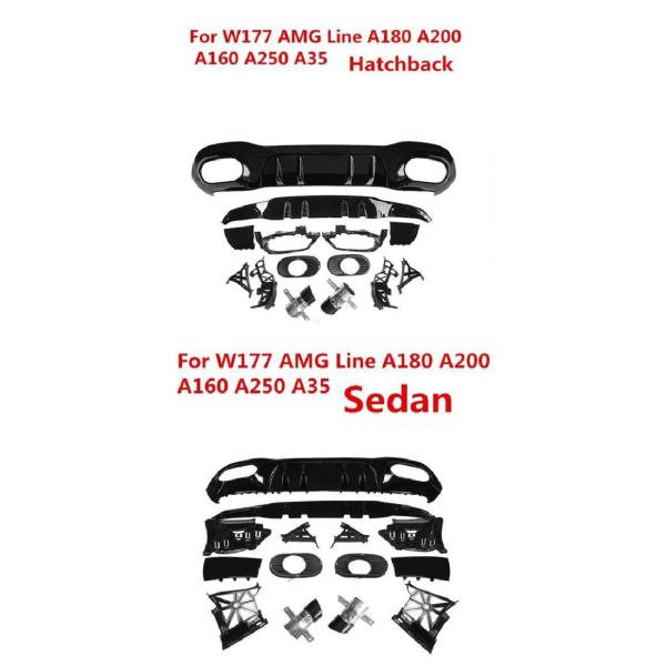 �K�p: �����Z�f�X�E�x���c W177 A160-A250 A35 AMG ���C�� �Z�_�� 2019 2020 ���A �u���b�N �n�b�`�o�b�N�E�u���b�N �Z�_�� AL-MM-8288 AL