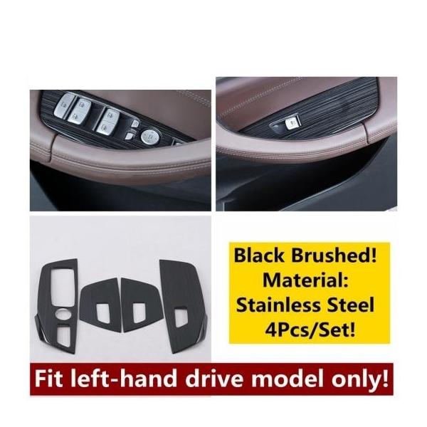 ���[�j���O ���C�g �{�^��/AC �G�A �p�l�� �J�o�[ �g���� �X�e�����X �X�`�[�� �C���e���A �L�b�g �K�p: BMW X3 G01 2018-2022 X4 G02 �^�C�vA AL-OO-5017 AL