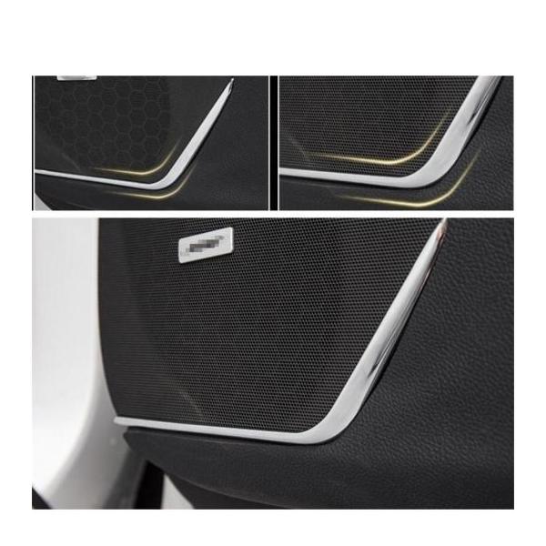 アクセサリー 適用: キャデラック/CADILLAC XT5 2016-2021 ABS フロント ドア ステレオ スピーカー オーディオ サウンド 装飾 スト