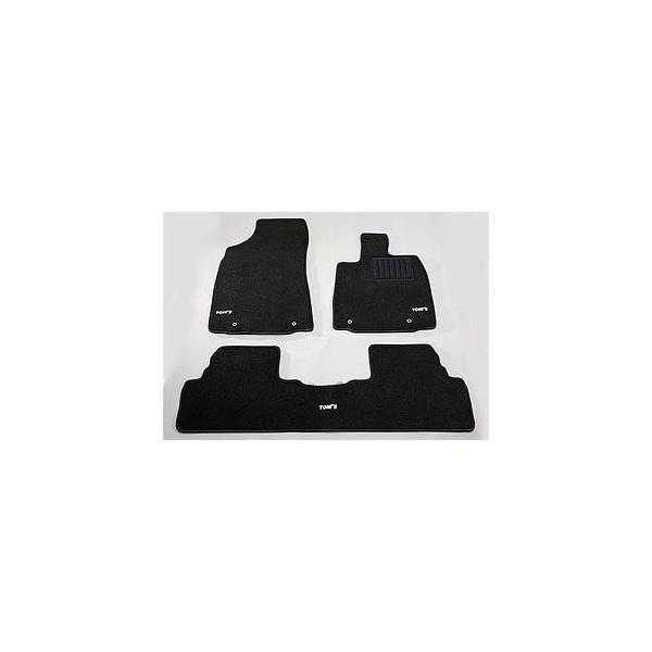 TOMS/トムス フロアマット ブラック T05 08211-TUZ10-2B レクサス LC URZ100/GWZ100 500/500h 2017年03月〜