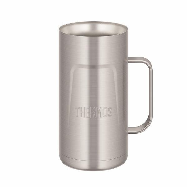 他サイト： サーモス/THERMOS 真空断熱ジョッキ ステンレス2 1000ml 保温保冷・食洗器OK JDK-1000(S2)の商品画像