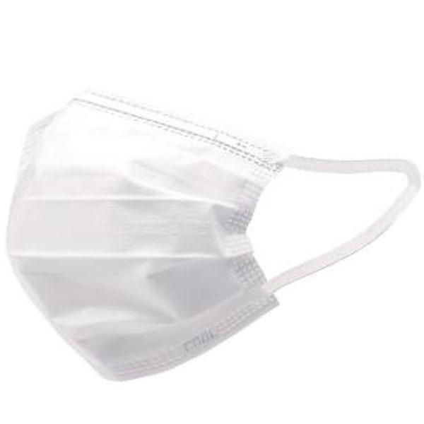 他サイト： HIRO 冷感不織布マスク ホワイト ふつうサイズ プリーツタイプ 暑い夏をcoolに乗り切る！接触冷感！ 入数：1箱(50枚)の商品画像