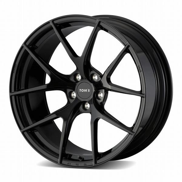 TOMS/トムス ホイール TWF03 リア レクサス LC500 URZ100/GWZ100 グロスブラック 21インチ×10.0 ＋18 5H120 入数：