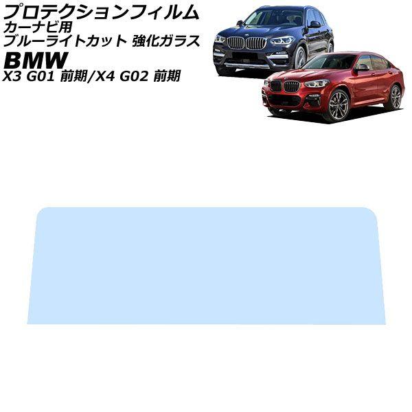 プロテクションフィルム カーナビ用 BMW X4 G02 前期 2018年10月〜2021年10月 ブルーライトカット 強化ガラス 10.25インチ AP-IT