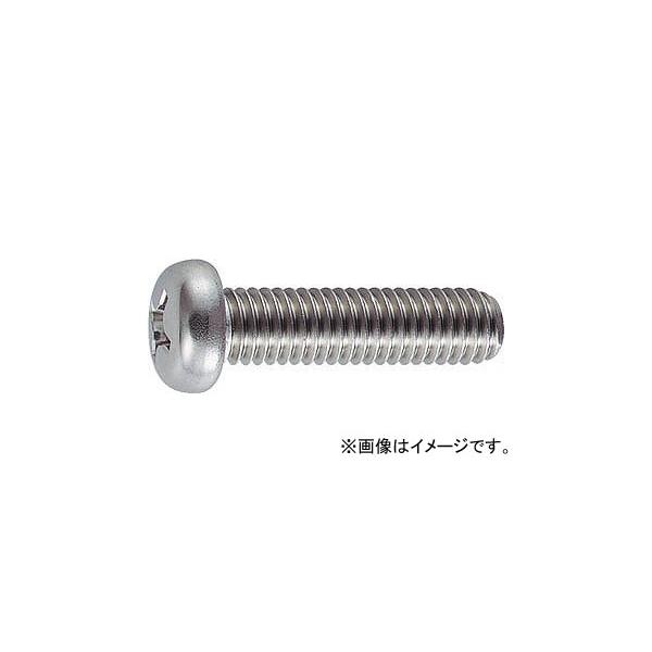 他サイト： トラスコ中山/TRUSCO ナベ頭小ネジ ステンレス サイズM4×6 150本入 B050406(1590863) JAN：4989999051612の商品画像