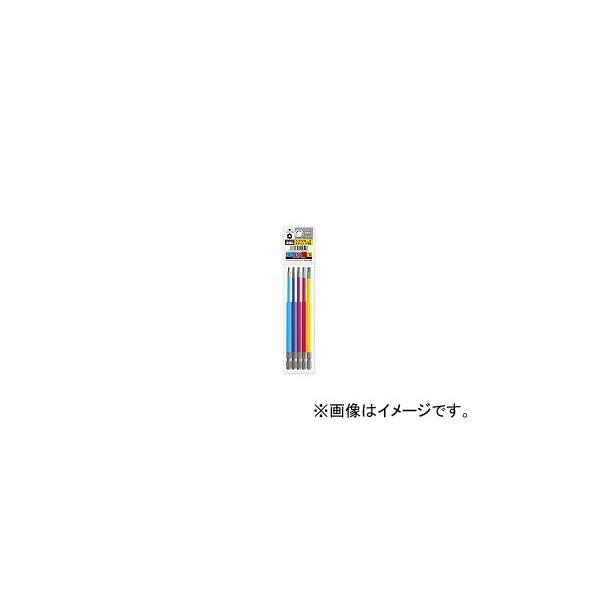 他サイト： 兼古製作所/ANEX ヘクスローブカラービット5本組 全長150mm ACTX5150L(4360982) JAN：4962485402556の商品画像