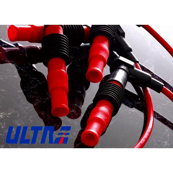 【お買い得!】 永井電子/ULTRA シリコーンパワープラグコード No.2163-10 トヨタ セリカ(FR) E-AA63 4A-GEU 1600cc 1983年08月~1985年08月 - 電子パーツ
