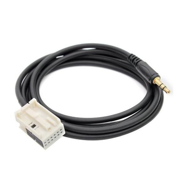 ԗpP[u 3.5mm AUX P[u I[fBI A_v^ xc W169 W221 W251 W245 CL-Klasse 12pin AL-AA-6639 AL