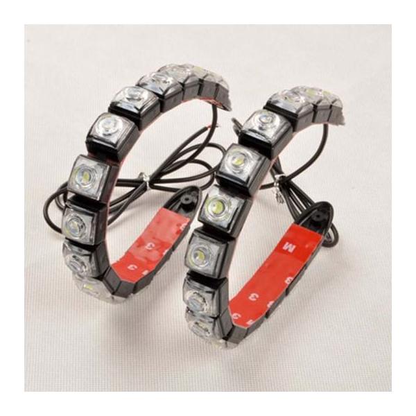 J[fC^CjOCg DRL I[gtLVu LED Xgbv쓮 tHOv 12V 6LED White light`14LED Blue light AL-BB-1166 AL
