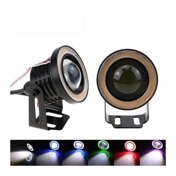 LED tHOCgnCp[pxACfC^CjOCg DRLCAR Crystal Blue`Purple 64mm(2.5inch) AL-BB-1446 AL