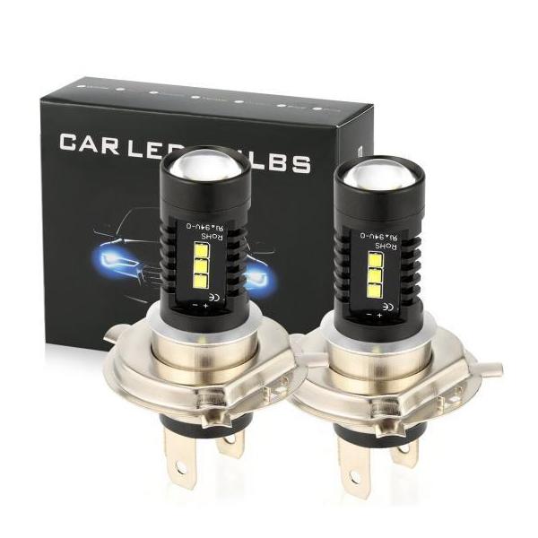 2 × H4 H7 H11 LED tHOCg zCg 60bg 12 LED 6500K fC^CjOCg 쓮 ou  H4`H11 AL-BB-1450 AL