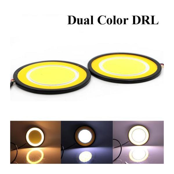 LED fC^CjO^[VOiCgCgfAJ[ DRL 12V fCCg LED J[Eh Dual color 12W AL-BB-1555 AL