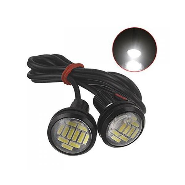 2C[OAC LED 4014 12SMD 23mm DRL sp h v_ VOi ou tHOCg White light AL-BB-1613 AL