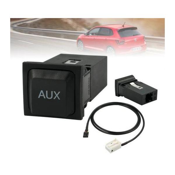 AUX IN �\�P�b�g�X�C�b�` �P�[�u�� VW �S���t �W�F�b�^ Jetta �T�M�^�[ MK5 MK6 RCD 510 310 + 300 �v���O ���� �^�C�v001 AL-BB-7539 AL