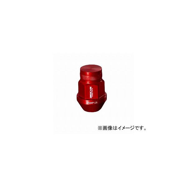 ★決算特価商品★ デジキャン アルミレーシングロックナット レッド ロゴ無 袋タイプ45mm P1.5 ALN4515RE-LL トヨタ マークII - ホイール・タイヤ周辺用品