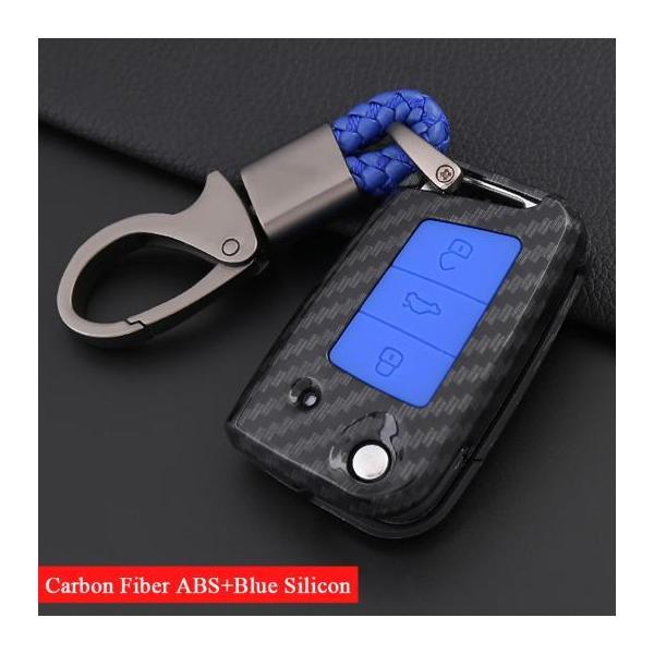 �J�[�{�t�@�C�o�[�{ABS �V���R�� �L�[�P�[�X �L�[�t�H�u �K�p: VW �t�H���N�X���[�Q�� �S���t 7 �V���R�_ �I�N�^���B�A ABS-Black�`Carbon-Blue AL-EE-2994 AL