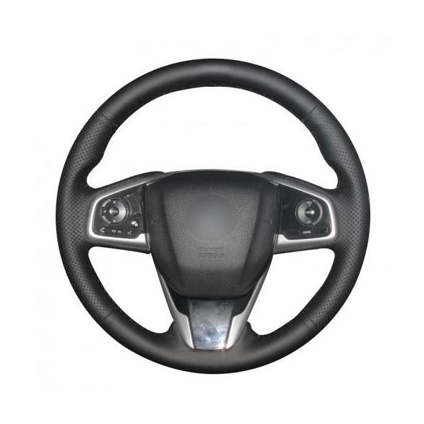 �u���b�N PU���U�[ �X�e�A�����O �z�C�[�� �J�o�[ �K�p: �z���_ �V�r�b�N �V�r�b�N 10 2016-2019 CRV CR-V 2017-2019 �u���b�N���`�O���[�� AL-EE-7948 AL