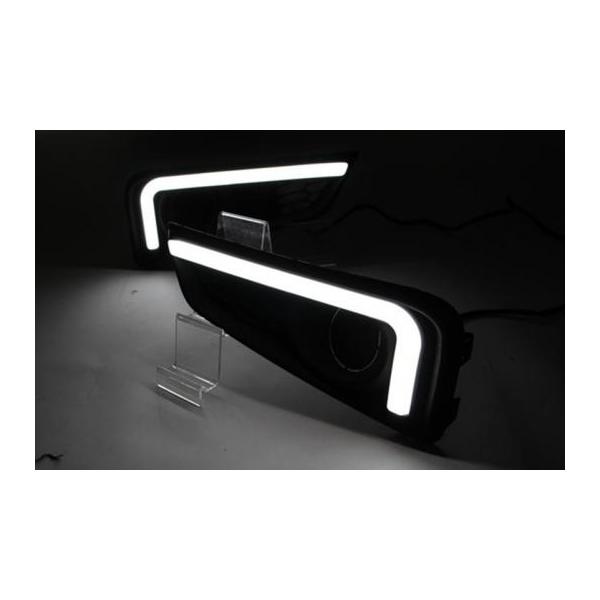 LED ガイディング ライト DRL 適用: ホンダ シティ 2013 2014 5th GM2/GM3 デイタイムランニングライト ホワイト AL-HH-0590