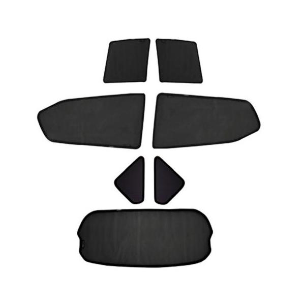 適用: ボルボ/VOLVO V40 V60 S40 2014-2018 ブラック サイド ウインドウ サンシェード メッシュ シェード ブラインド フルセット 