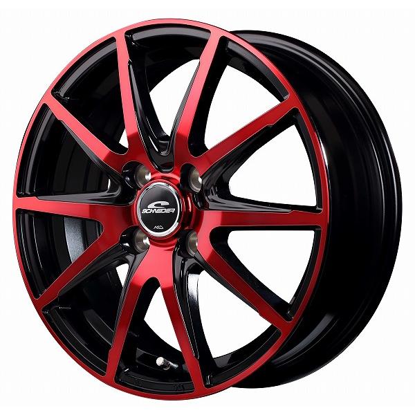 Mid シュナイダー Dr 02 ホイール ブラックポリッシュ レッドクリア 15インチ 4 5j 45 4h100 国産車 入数 1台分 4本 オートパーツエージェンシー 通販 Yahoo ショッピング