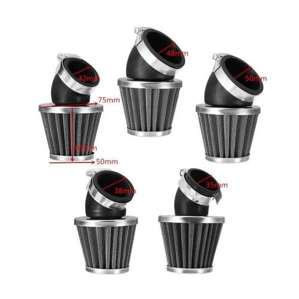 ���j�o�[�T�� �I�[�g�o�C �G�A �t�B���^�[ �u���b�N �K�p: 50 110 125 140cc �s�b�g �_�[�g�o�C�N �I�[�g�o�C 35mm�`50mm AL-KK-3070 2�� AL