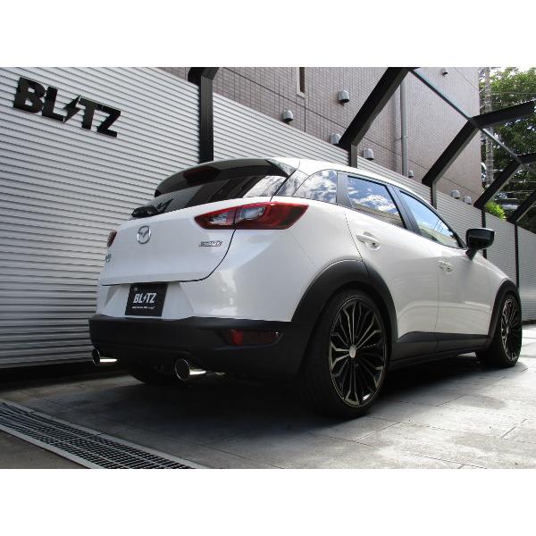 ブリッツ/BLITZ NUR-SPEC VS StyleD マフラー 63164 マツダ CX-3 DK5AW S5-DPTS 4WD専用,AT車両専用 201