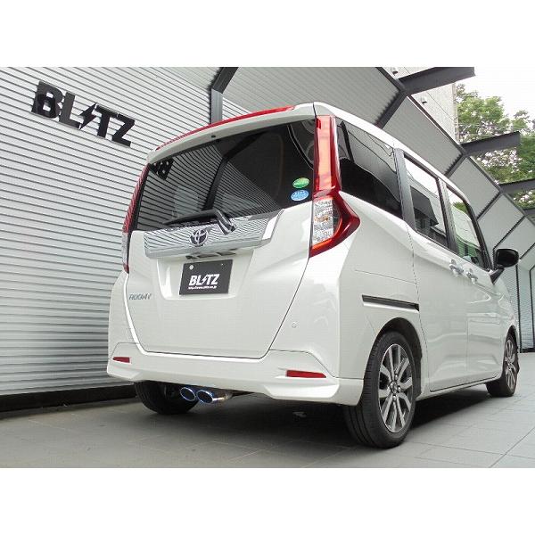 ブリッツ/BLITZ NUR-SPEC VSR マフラー 63539V スバル ジャスティ M900F 1KR-VET ターボ専用 2016年11月〜2020年