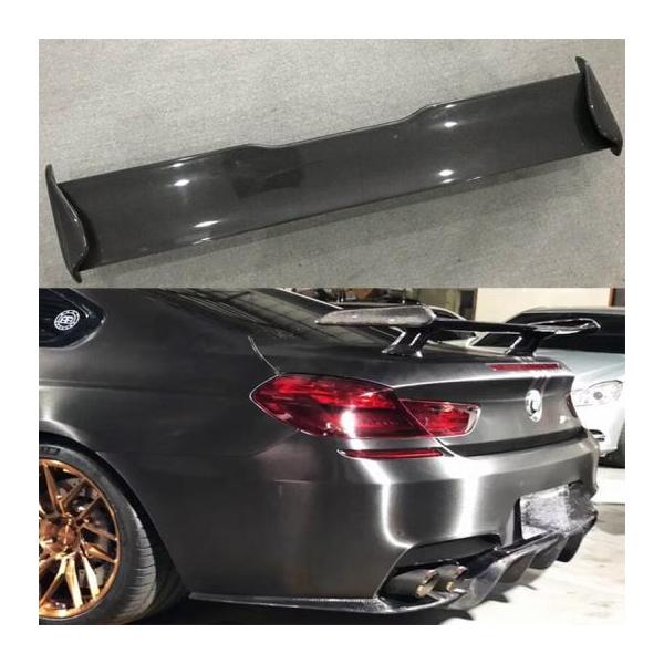 6シリーズ カーボンファイバー リア スポイラー 適用: BMW F06 F12 F13 M6 Mテック Mスポーツ 2013-アップ AL-NN-0652 AL