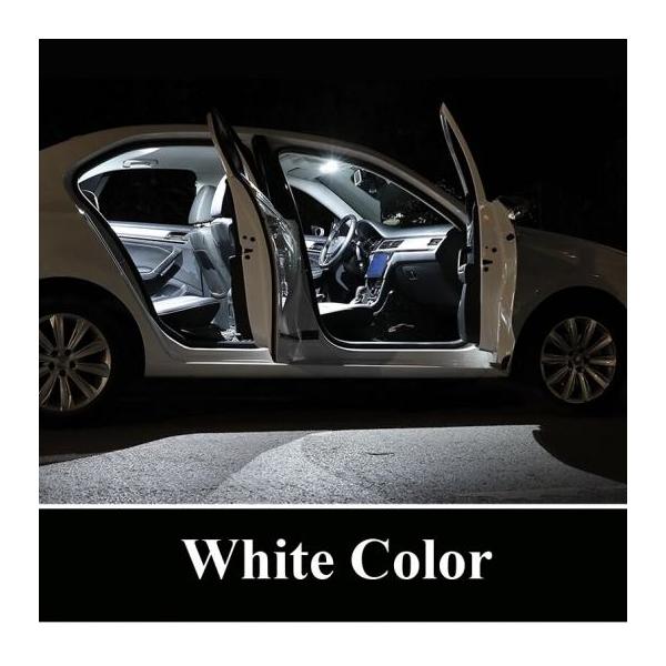 車内 ルームライト LED 適用: メルセデス・ベンツ C クラス W202 W203 W204 W205 S203 S204 C203 ホワイト S203 エ